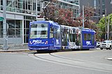 Three-section low-floor car in Seattle