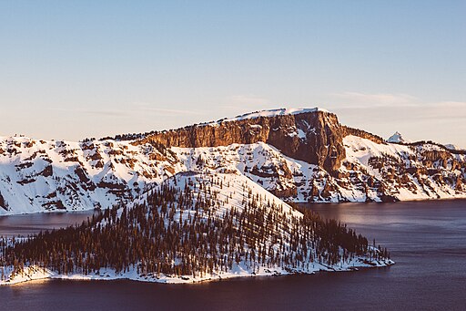 Snow included mountains at Crater Lake (Unsplash).jpg
