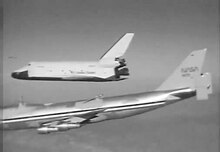 ファイル:Space Shuttle Enterprise 747 separation.ogv