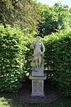 Sculpture depicting Summer in Belvoir Castle Sculpture Garden (one of Seven Statues)