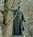 Alfred Laliberté's statue of François-Xavier-Antoine Labelle in Saint-Jérôme, Quebec