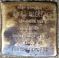 Stolperstein für Emma Auerbach (Alteburger Straße 11)