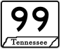 State Route 99 primary marker
