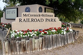 The McCormick-Stillman Railroad Park in Scottsdale, Arizona.