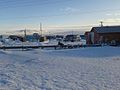 Tununak in the winter