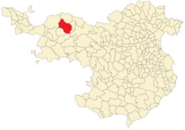 Kaart van Vilallonga de Ter
