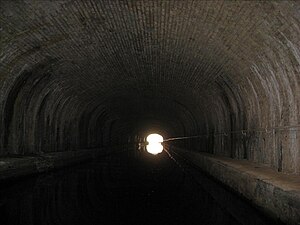 Kanaltunnel bei La Collancelle