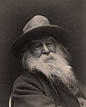 Gualterius Whitman anno 1887 lucis ope pictus