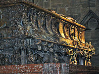 Tumba im Stephansdom in Wien von Kaiser Friedrich III. von van Leyden