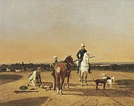 ハンティングの風景（1821年）