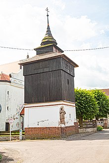 Clocher-tour à Vejvanovice.