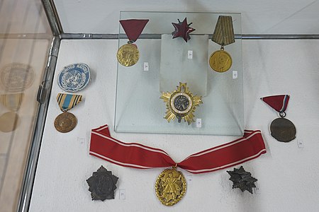 Орден народног хероја у збирци одликовања Завичајног музеја Јагодина
