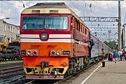 TEP70-0493（ロシア鉄道）