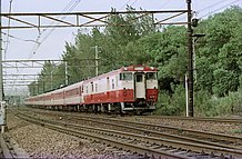 キユニ28形 一般色塗装 1978年