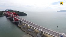 Youtefa Bridge, currently the longest bridge in Papua 0419 Holtekamp.jpg