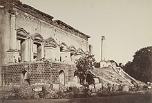 Bank of Delhi was attacked by mortar and gunfire. 1857 bank of delhi2.jpg