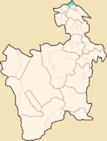 Lage des Municipio Arampampa im Departamento Potosí