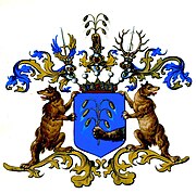Wappen der Freiherren von Dürfeld (1860)