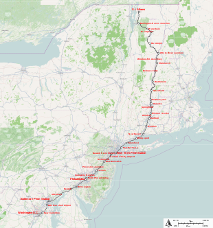 Amtrak Vermonter ( interactive map )