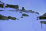 Approaching Tungnath on a winter morning