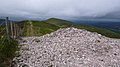 Cairn auf der Hügelkuppe