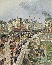 Le Pont-Neuf, après-midi de pluie (1re série) Collection privée, Vente 2019