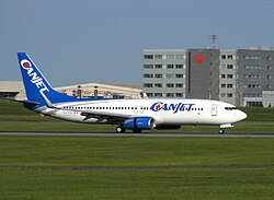 Boeing 737-800 der CanJet