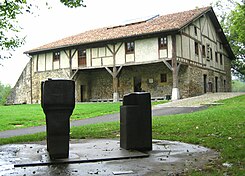 Zabalaga kaskoa baserria Chillida-Lekun Hernani, Gipuzkoa, Euskal Herria.