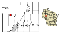 Location of Bloomer in Chippewa County, Wisconsin.