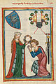 Image 37The Codex Manesse, a German book from the Middle Ages (from History of books)