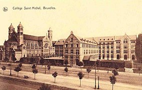 Collège Saint-Michel, 1912.