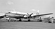 Un Douglas DC-6 de Japan Airlines à San Francisco