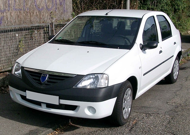 Fichier:Dacia Logan front 20080917.jpg