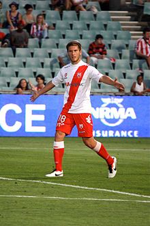 David Vrankovic for Melbourne Heart F.C. 2012 against Wanderers F.C.jpg