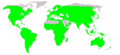 Distribución en verde