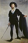 Édouard Manet, Faure som Hamlet (1877).