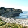 La pointe du Rocher dans la baie d'Yves.