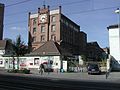Berliner Allee 123: Ehemalige Brauerei, Haupteingang