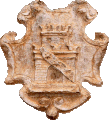 Stemma originario del Sesto di Forcamelone, scolpito in pietra.