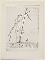 Aged Phoenix, 1905, etching, Solomon R. Guggenheim Museum, New York