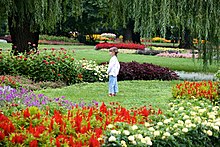 Park on Margaret Island Girl in the Margit-sziget Garden (5978988972).jpg