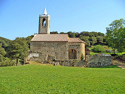 Church of Santa Eulàlia (or Sant Llop) in Hortsavinyà