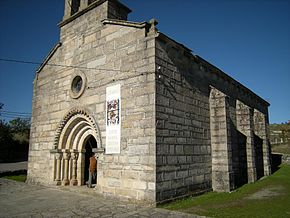 Igreja românica de San Xoán de Vilar de Santos