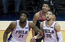 Joel Embiid and Ben Simmons were considered to be centerpieces of the 76ers' future. Joel Embiid, Ben Simmons.jpg