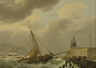 Ships in Stormy Seas (1821)