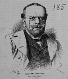 Josef Mukařovský – autoportrét (1884)