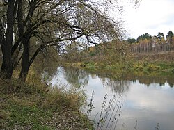 Река у деревни Красновидово