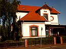 Villa mit Einfriedung