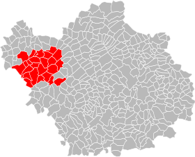 Localisation de Communauté de communes de l'Orvin et de l'Ardusson