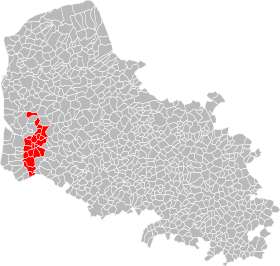 Localisation de Communauté de communesdu Montreuillois
